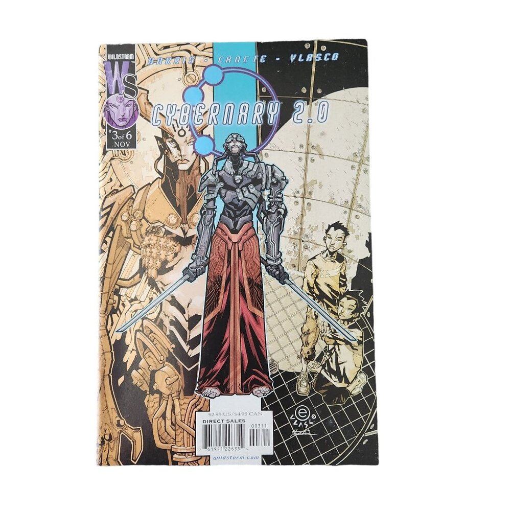 Wildstorm Cybernary 2.0 #3 2001 Comic Book Collector Bagged Boarded